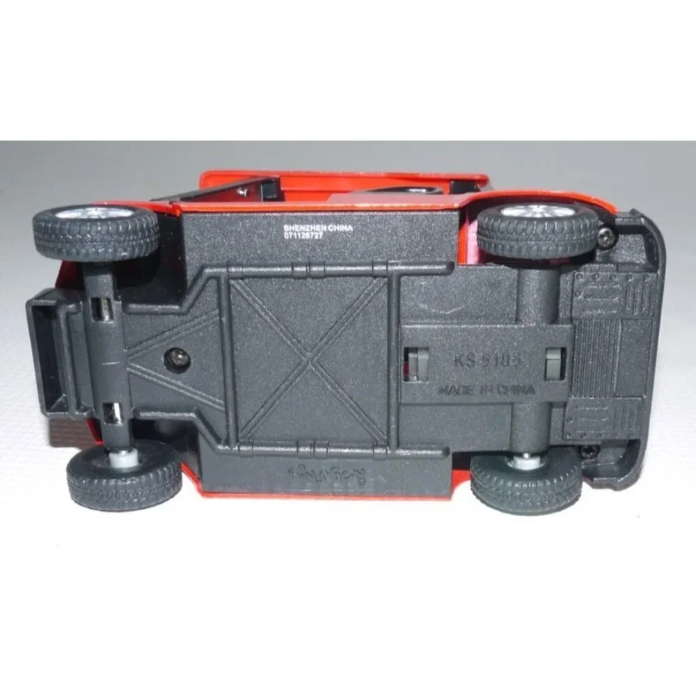 KINSFUN Little Mini Red Plastic GOLF CART 4